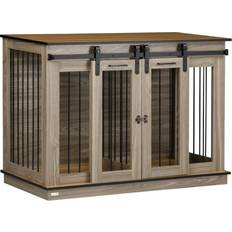 https://www.klarna.com/sac/product/232x232/3009477633/Pawhut-Dog-Crate-Dog-Cage-End-Table-with-Divider-Panel.jpg?ph=true
