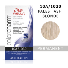 Blonde Permanent Hair Dyes Wella Color Charm Permanent Liquid Haircolor 1030 10A Palest Blonde