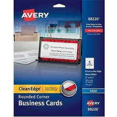Avery Office Papers Avery Two-Side Rounded Corners Printable Clean Edge Business