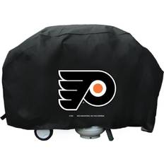 BBQ Accessories NHL Rico Industries Philadelphia Flyers Black Deluxe Grill Cover Deluxe Vinyl Grill Cover 68" Wide/Heavy Duty/Velcro