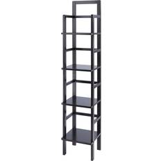 Brown Shelving Systems Winsome Wood Aiden 70.71" Shelving System