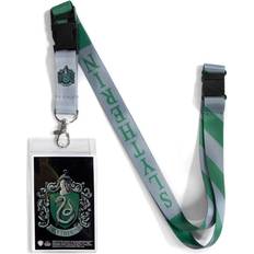Harry Potter Slytherin Crest Reversible Lanyard with Breakaway Clip ID