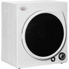 Panda 1.50 Cu.Ft Compact Laundry Dryer White and Black