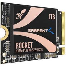 Hard Drives Sabrent Rocket 2230 NVMe 4.0 1TB High Performance PCIe 4.0 M.2 2230 SSD [SB-2130-1TB]