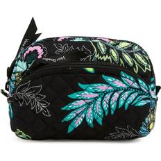 Vera Bradley Mini Cosmetic Makeup Organizer Bag, Island Garden-Recycled Cotton