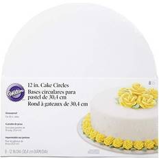 Wilton 12-Inch Round Circles 8-Count Cake Pan