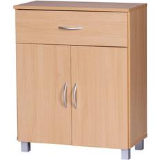 Silbrig Kommoden Wohnling Sideboard Buche WL1.335 60x75x30cm Kommode