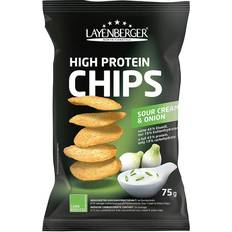 Snacks Layenberger High Protein Chips 75g Sour Cream