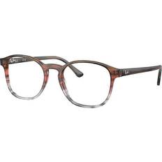 Red Glasses Ray-Ban 0RX5417 Brown Size Brown