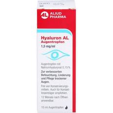 Kontaktlinsenzubehör Hyaluron AL Augentropfen 1,5