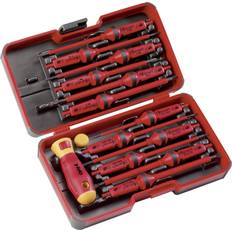 Felo 51719 E-Smart Box w/12 Interchangeable Blades Handle Pan Head Screwdriver