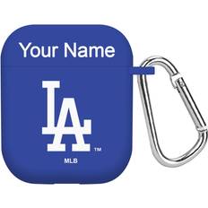 Artinian Los Angeles Dodgers Personalized Silicone AirPods Case Cover