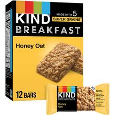 KIND Gluten Free Breakfast Bars Honey Oat 12