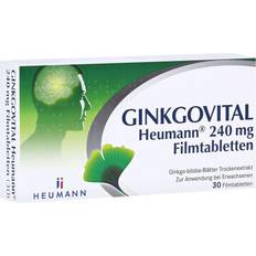 Rezeptfreie Arzneimittel reduziert GINKGOVITAL Heumann 240 mg Filmtabletten