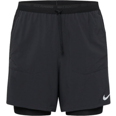 Reflectors Pants & Shorts Nike Men's Stride Dri-FIT Hybrid Running Shorts - Black