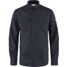 Fjällräven Övik Travel Shirt LS - Dark Navy