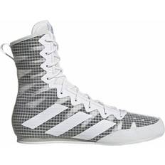 Adidas Men Gym & Training Shoes Adidas Box Hog 4 - Cloud White/Cloud White/Grey Two
