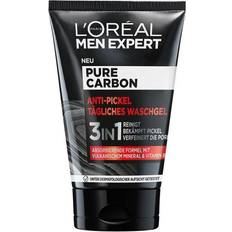 L'Oréal Paris Gesichtsreiniger L'Oréal Paris Men Expert Pure Carbon Anti-Pickel Tägliches Waschgel 100