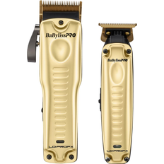 Babyliss Hair Trimmer Trimmers Babyliss Lo-ProFX Gold Clipper & Trimmer Set