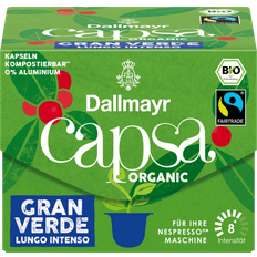 Kaffeekapseln reduziert Dallmayr Capsa Gran Verde Lungo Intenso