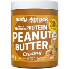 Beste Aufstriche & Marmeladen Body Attack Peanut Butter - 1000g Crunchy