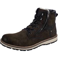 Rieker Herren Stiefel & Boots Rieker Schnürstiefelette Herren grün