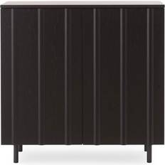 Svarte Oppbevaringsskap Normann Copenhagen Rib Cabinet Oppbevaringsskap