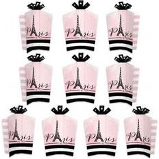 Paris, Ooh La La Table Decor Party Fold & Flare Centerpieces 10 Ct Pink