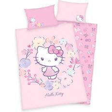 Herding Hello Kitty Babybettwäsche aus 100 % Bio-Baumwolle babybest®