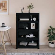 vidaXL Cabinet Black Bokhylle