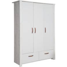 Beige Garderoben Roba Kleiderschrank Mila 3-türig