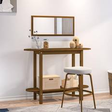 vidaXL Honey Console Table