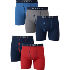 Hanes Comfortblend Tagless Assorted Boxer Briefs, Underwear, Clothing &  Accessories