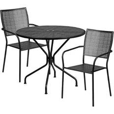 Patio Dining Sets Flash Furniture Commercial Grade Patio Dining Set
