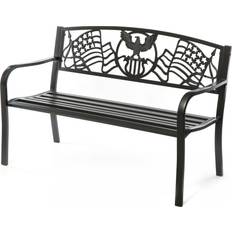 Outdoor Sofas & Benches Gardenised Steel Garden Bench