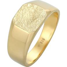 Herren Ringe Kuzzoi Basic Ring - Gold