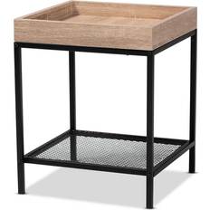 Black Tables Baxton Studio Overton Modern Small Table