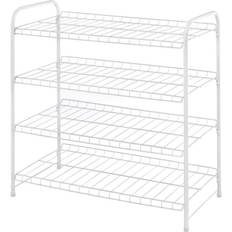 Wire closet shelving Whitmor 4-Tier Wire D Shelving System