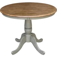 Round stone top dining table International Concepts Copper Grove Karl 36-inch Round Top Dining Table