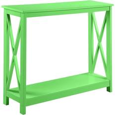 Green Console Tables Convenience Concepts Oxford Standard MDF Console Table