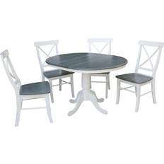International Concepts Solid Wood Dining Set