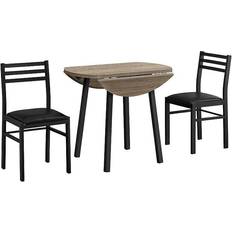 Monarch Specialties 3 Dining Set