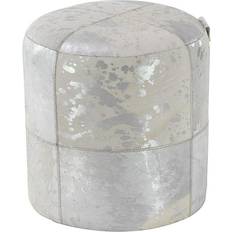 Ridge Road Decor River Pouffe 16"