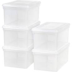 Storage Boxes Iris USA Letter Legal Bin Tote Storage Box