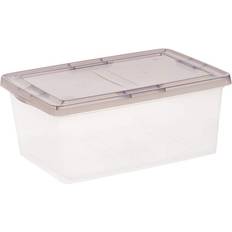 Iris USA 17 Quart Snap Top Storage Box