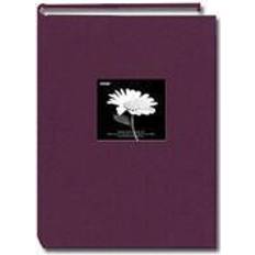 pioneer photo albums tr-100 magnetic 3-ring photo album 100 page, burgundy  red, 