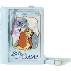 Loungefly Lady and the Tramp Book Convertible Crossbody Bag