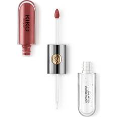 KIKO Milano Lip Products KIKO Milano Milano Unlimited Double Touch Satin Currant Red 108