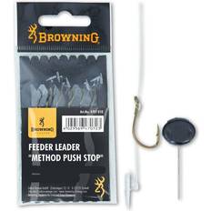 Browning Feeder Leader Method Push Stop Gr.16 10cm 0,18mm 2,7kg