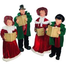 Santa's Workshop Dickens Carolers Set of Four Large 27"-35" 35 Figurine